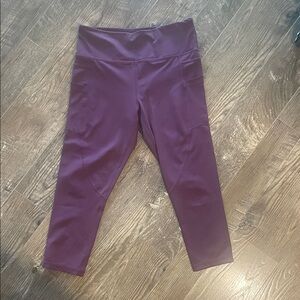 ZYIA Women’s Leggings in Rich Purple